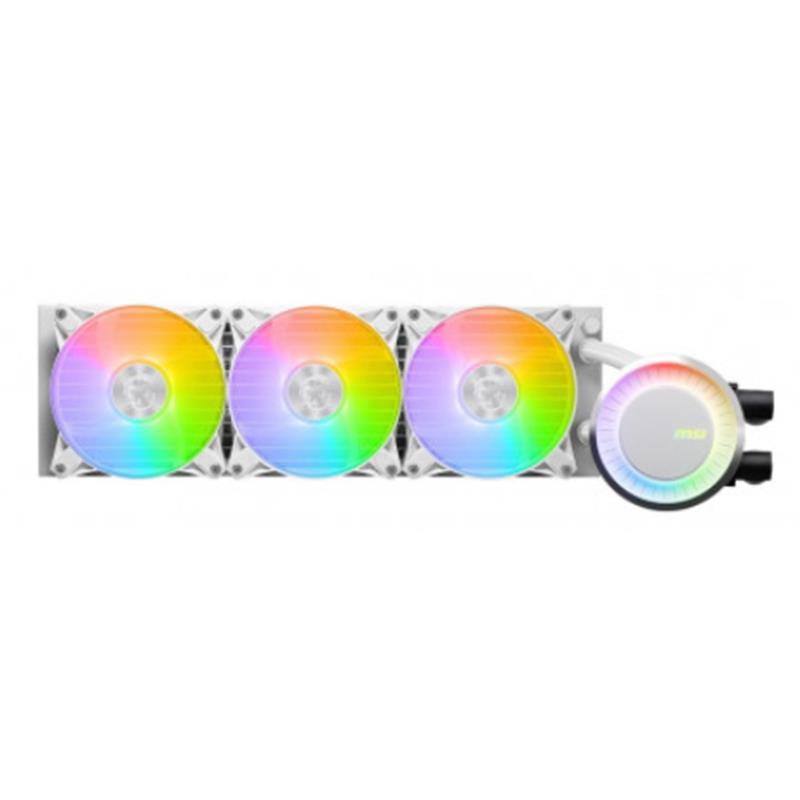 MSI MAG CORELIQUID E360 WHITE 360MM ARGB SIVI İŞLEMCİ SOĞUTUCU (LGA 1150/1151/1155/1156/1200/1700/AM5 UYUMLU) -11165
