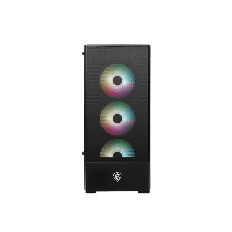 MSI MAG FORGE 112R TEMPERLI CAM 3X120MM 1X120MM ARGB FAN PSU YOK ATX GAMING KASA -5850