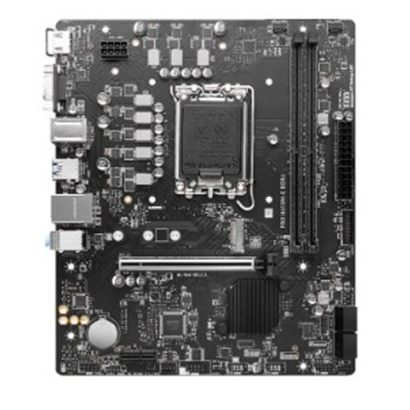 MSI PRO H610M-E DDR4 3200MHZ 1XVGA 1XHDMI 1XM.2 USB 3.2 MATX 1700P (12. / 13. VE 14. NESİL İŞLEMCİ UYUMLU) -5453