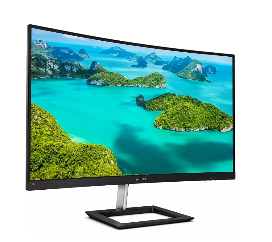 31.5 PHILIPS 328E1CA/00 4MS 60MHZ 2XHDMI 1XDP 4K UHD 3840X2160 HOPARLÖR FLICKER-FREE DÜŞÜK MAVİ IŞIK CURVED VESA SİYAH -7073