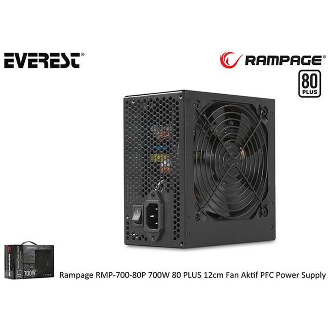RAMPAGE RMP-700-80P 12 CM 80 PLUS POWER 700W -6422