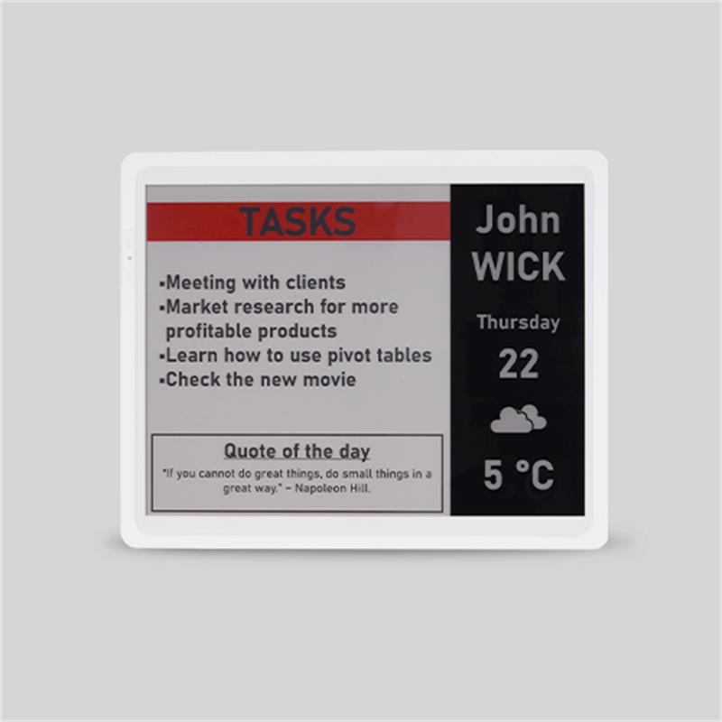 RF 12.50   3 RENKLİ ELEKTRONİK RAF ETİKETİ BEYAZ 