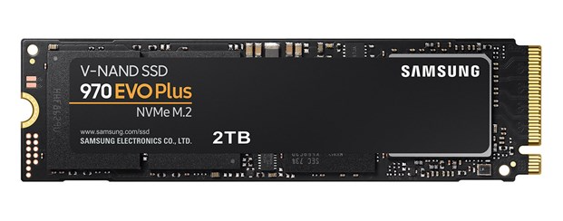 2 TB 970 EVO PLUS SAMSUNG NVME M.2 MZ-V7S2T0BW PCIE 3500-3300 MB/S 