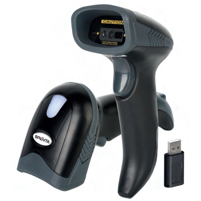 SPENTA ST-3830 2D KAREKOD KABLOSUZ BARKOD OKUYUCU + WIFI USB DONGLE 