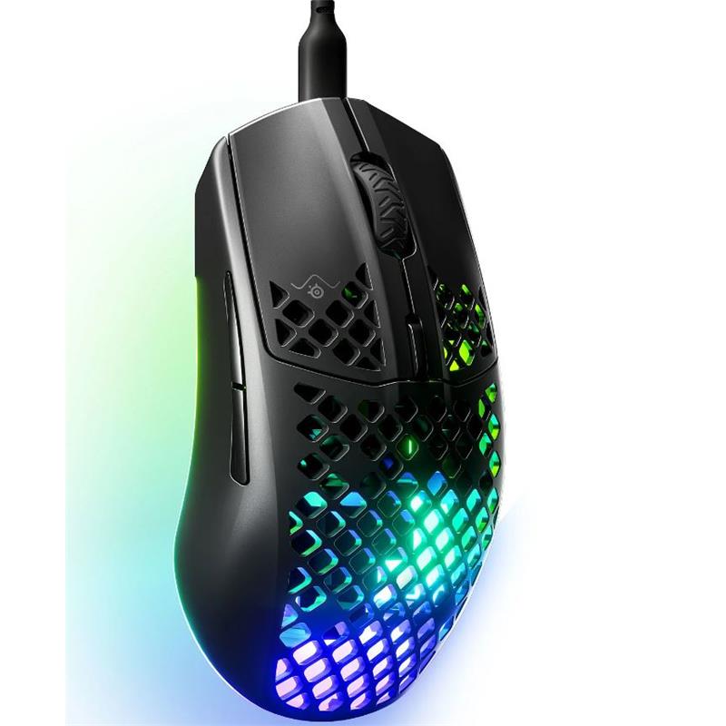 STEELSERIES AEROX 3 ONYX (2022) TRUEMOVE CORE KABLOLU MOUSE SSM62611 