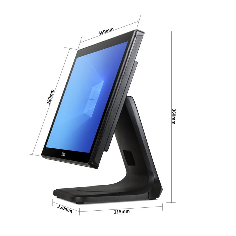 TIWOX TP-7650 18.5" I7 5.NESİL 128GB NWME SSD 8GB DDR3 RAM 1366X768 DOKUNMATİK POS PC -13333