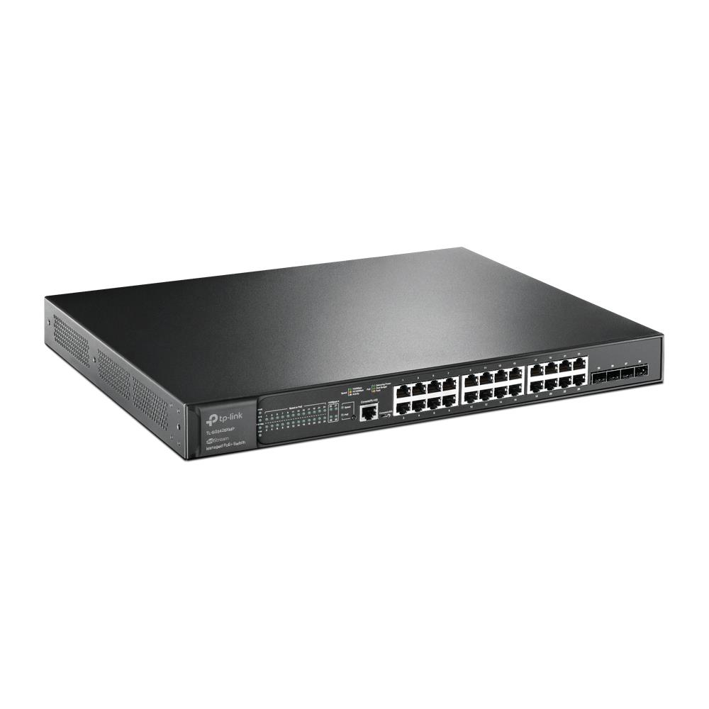 TP-LINK OMADA TL-SG3428XMP 24 PORT GIGABIT + 4X10GB SFP UPLINK YÖNETİLEBİLİR 384W POE RACKMOUNT SWITCH -8433