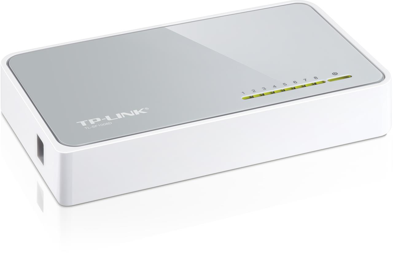 TP-LINK TL-SF1008D 8 PORT 10/100 PLASTİK KASA SWITCH -8197