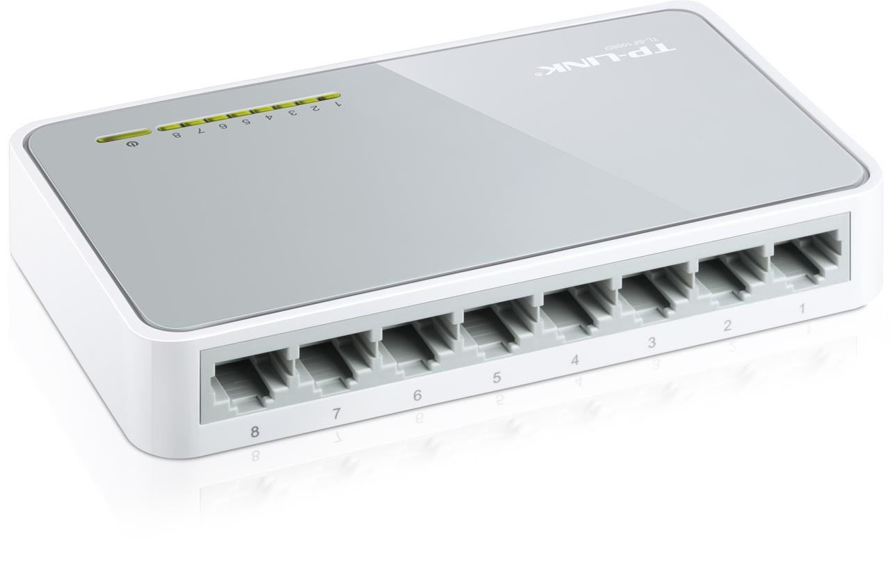 TP-LINK TL-SF1008D 8 PORT 10/100 PLASTİK KASA SWITCH -8198
