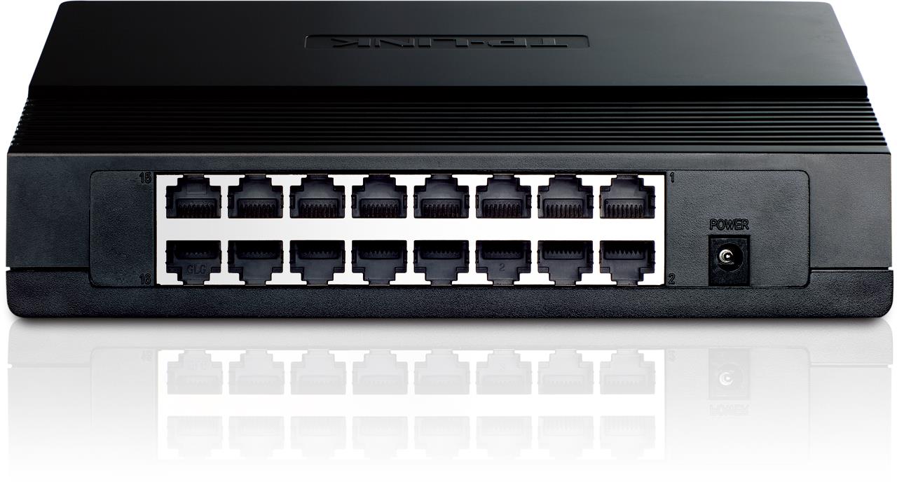 TP-LINK TL-SF1016D 16 PORT 10/100 PLASTİK KASA SWITCH -7804