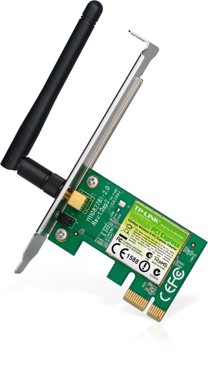 TP-LINK TL-WN781ND 150MBPS WIFI PCI EXP. ADAPTOR 