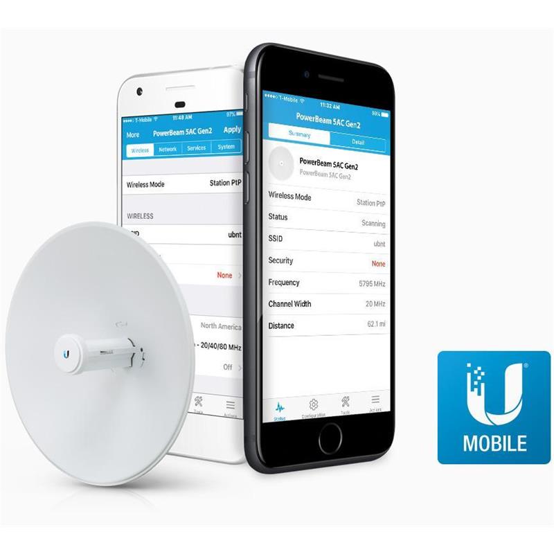 UBNT PBE-5AC-GEN2 5GHZ 25DBI 450MBPS 25KM PTP/PTMP DIŞ ORTAM ACCESS POINT -8147