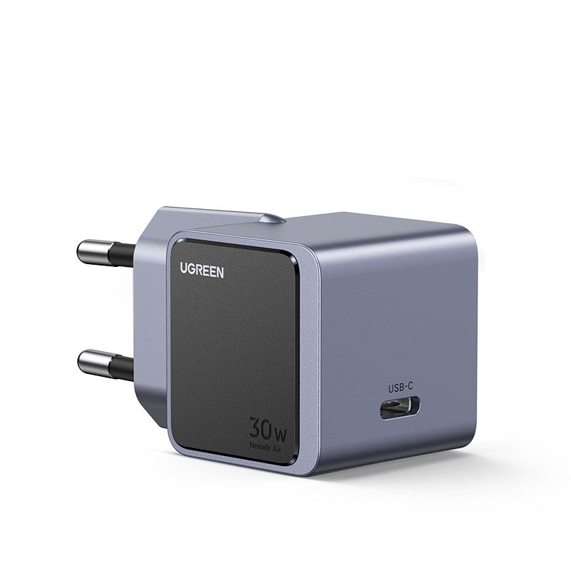 UGREEN NEXODE AIR 30W GAN HIZLI ŞARJ CİHAZI TYPE-C QC PD 1XUSB-C GRİ 35041 