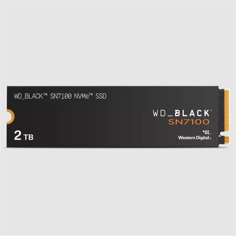 2 TB WD BLACK 7250-6900 SN7100 PCI-4.0 WDS200T4X0E M2 SSD 