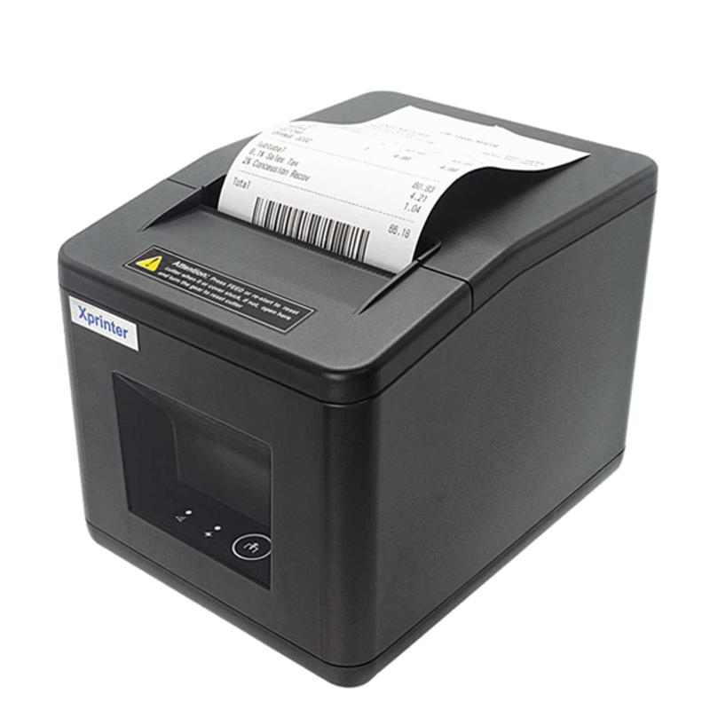 XPRINTER XP-Q805K 203DPI DİREKT TERMAL USB+ETHERNET OTOMATİK KESİCİ FİŞ YAZICI 