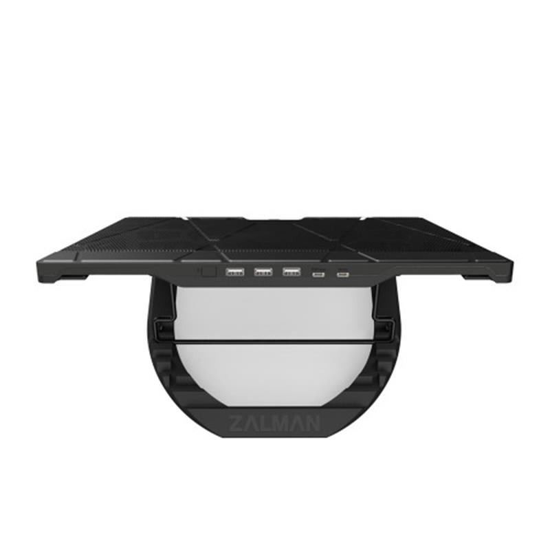 ZALMAN ZM-NS3000 17" 200MM FANLI YUKSEKLIK AYARLI TYPE-C DATA BAĞLANTILI NOTEBOOK STAND VE SOĞUTUCU -8673
