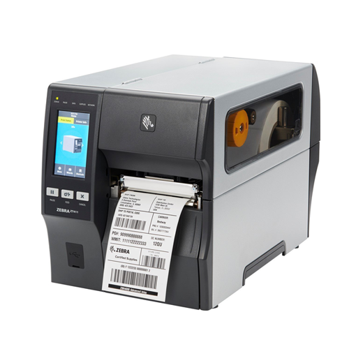 ZEBRA ZT411 (ZT41142-T0E0000Z) 203DPI TERMAL TRANSFER USB+SERİ+ETHERNET BARKOD YAZICI (RİBONLU KULLANIM) -8035